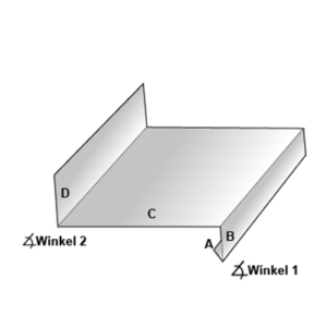 Fensterbank-Tropfblech